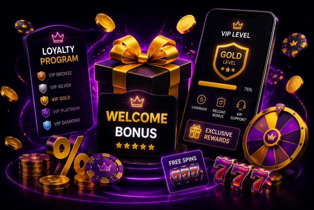 UZ onlayn kazinosida bonus takliflari