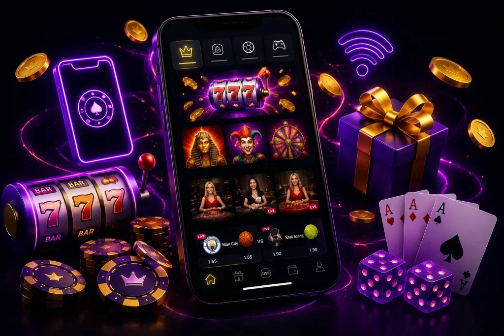 Mobil format onlayn kazino